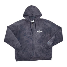 Load image into Gallery viewer, Champion MAINE DINER &quot;Wicked Good&quot; Souvenir Graphic Bleach Tie Dye Zip Hoodie
