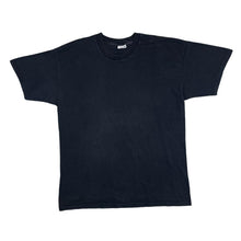 Load image into Gallery viewer, Vintage FRUIT OF THE LOOM Classic Basic Blank Black Short Sleeve Cotton T-Shirt
