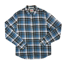 Load image into Gallery viewer, LEVI&#39;S &quot;Modern Fit&quot; Multi Plaid Check Long Sleeve Flannel Shirt
