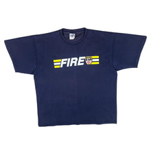 Load image into Gallery viewer, Vintage Lee FDNY Fire Department New York Souvenir Spellout Graphic Faded T-Shirt
