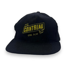 Load image into Gallery viewer, Vintage 90’s COINTREAU “On Ice” Embroidered Spellout Wool Blend Baseball Cap
