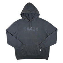 Load image into Gallery viewer, TOG24 Classic Embroidered Big Logo Spellout Grey Pullover Hoodie
