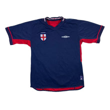 Load image into Gallery viewer, Early 00&#39;s Umbro ENGLAND 2002 - 2004 Reversible Football Shirt Jersey
