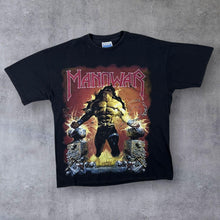 Load image into Gallery viewer, Vintage Manowar &quot;Louder Than Hell&quot; Power Heavy Metal Music Band Black T-Shirt
