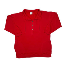 Load image into Gallery viewer, Vintage 90’s CHEETAH Made In Hong Kong Basic Blank Essential 1/2 Button Sweatshirt
