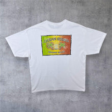 Load image into Gallery viewer, Ocean Eddies “Orange Beach” Souvenir Spellout Graphic White T-Shirt
