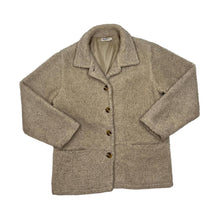 Load image into Gallery viewer, Early 00‘s DAMART Classic Teddy Bear Sherpa Fleece Button Jacket

