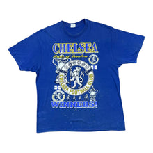 Load image into Gallery viewer, Vintage 90's Starworld CHELSEA FC "Cup Winners" Football Souvenir Graphic Distressed T-Shirt
