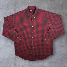 Load image into Gallery viewer, Vintage Polo Ralph Lauren Tartan Red Check Cotton Long Sleeve Button-Up Shirt
