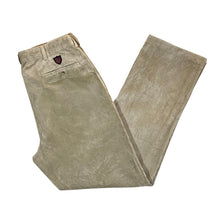 Load image into Gallery viewer, Early 00&#39;s POLO GOLF Ralph Lauren Classic Beige Corduroy Cord Straight Leg Trousers
