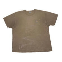 Load image into Gallery viewer, Early 00’s CARHARTT Classic Patch Logo Distressed Cotton Pocket T-Shirt
