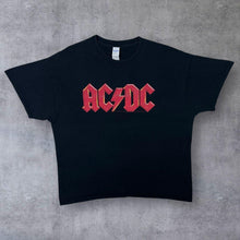 Load image into Gallery viewer, AC/DC (2018) Classic Logo Spellout Graphic Hard Rock Music Band Black T-Shirt
