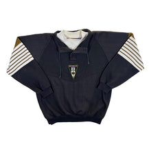 Load image into Gallery viewer, Vintage 90&#39;s TODAYS NEWS &quot;World Winter Sports&quot; Colour Block Button Sweatshirt
