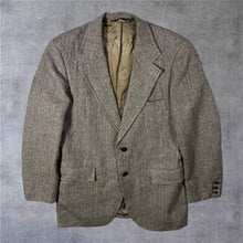 Load image into Gallery viewer, Vintage 80's 90's Preppy Herringbone Tailored In USA Sport Coat Blazer Jacket
