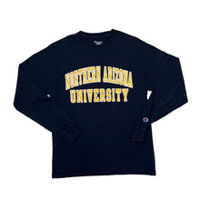 Load image into Gallery viewer, Champion NORTHERN ARIZONA UNIVERSITY College Spellout Graphic Long Sleeve T-Shirt

