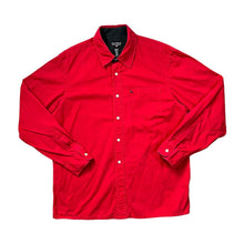Load image into Gallery viewer, Vintage POLO JEANS CO. RALPH LAUREN Classic Red Long Sleeve Cotton Shirt
