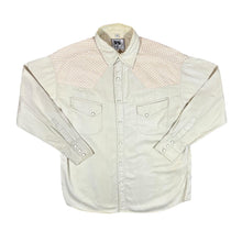 Load image into Gallery viewer, Vintage 90&#39;s MAN IN MOTION Gingham Check Panel Cowboy Western Long Sleeve Shirt
