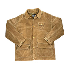 Load image into Gallery viewer, Vintage POLO RALPH LAUREN Cord Corduroy Checked Lined Worker Chore Jacket
