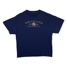 Load image into Gallery viewer, APOLLO 13 &quot;Failure Is Not An Option&quot; Souvenir Graphic Navy Blue T-Shirt
