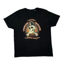 Load image into Gallery viewer, VOODOO GARAGE &quot;Speedway Outcasts&quot; Gothic Biker Rockabilly Skull Spellout Graphic T-Shirt

