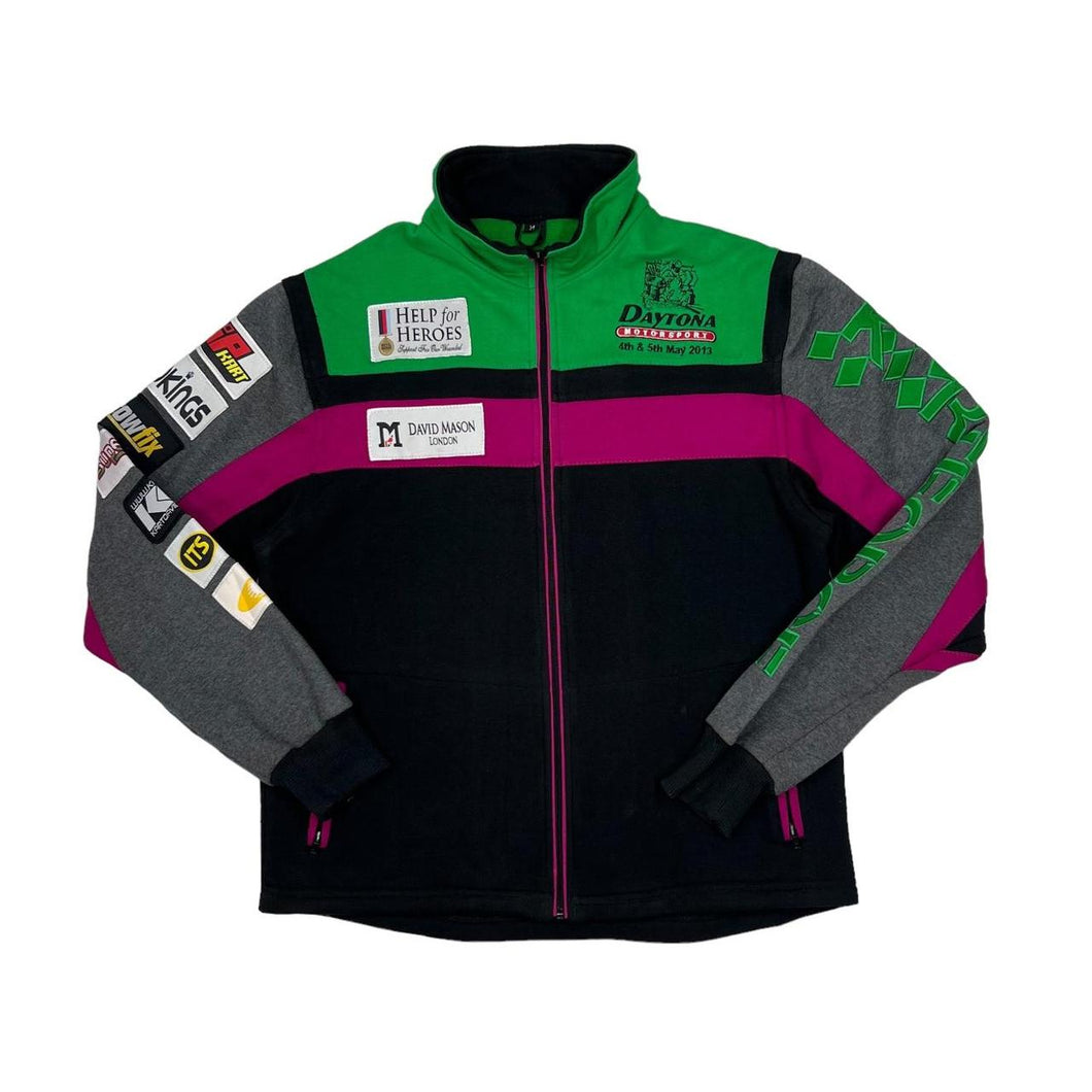 DAYTONA MOTORSPORT (2013) “Kart Force” Colour Block Motorsports Zip Sweatshirt
