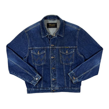 Load image into Gallery viewer, WRANGLER Authentic Western Classic Blue Denim Trucker Jean Jacket
