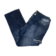 Load image into Gallery viewer, Early 00&#39;s AIRWALK Carpenter Cargo Skater Style Blue Denim Jeans
