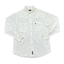 Load image into Gallery viewer, Vintage TIMBERLAND Classic Mini Pocket Logo White Long Sleeve Cotton Shirt
