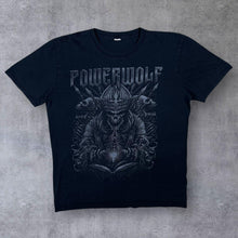 Load image into Gallery viewer, Powerwolf "Metal Is Religion" Power Heavy Metal Music Band Black T-Shirt
