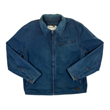 Load image into Gallery viewer, Early 00&#39;s TIMBERLAND Classic Blue Zip Bomber Jacket
