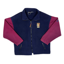 Load image into Gallery viewer, Vintage ASTON VILLA FC Football Colour Block Zip Fleece Jacket
