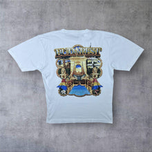 Load image into Gallery viewer, Hard Rock Cafe "Budapest" Souvenir Spellout Graphic White Cotton T-Shirt
