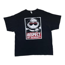 Load image into Gallery viewer, Delta SOUTH PARK &quot;Respect My Authority&quot; Cartman TV Show Spellout Graphic T-Shirt

