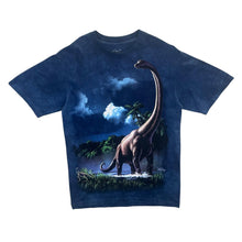 Load image into Gallery viewer, The Mountain (2009) Jerry LoFaro Dinosaur Graphic Blue Tie Dye T-Shirt
