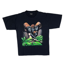 Load image into Gallery viewer, Vintage MR. BIG OUTFITTERS Gorilla Monkey Ape Animal Nature Graphic Black T-Shirt
