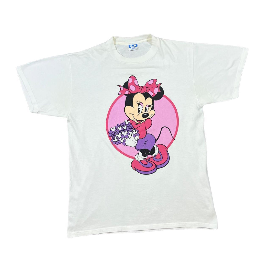 Vintage 90's DISNEY Made In USA Minnie Mouse Character Graphic T-Shirt