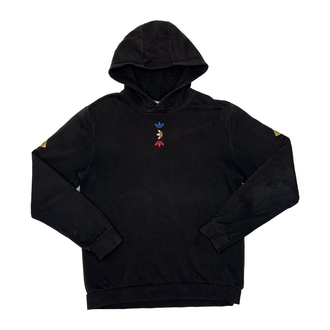 ADIDAS Trefoil Logo Spellout Graphic Pullover Hoodie