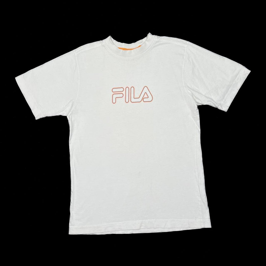 Vintage 90’s FILA Classic Logo Spellout Graphic Short Sleeve T-Shirt