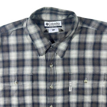 Load image into Gallery viewer, Columbia Sportswear Brown Grey Black Plaid Check Long Sleeve Shirt
