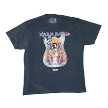 Load image into Gallery viewer, HARD ROCK CAFE &quot;Rome&quot; Jimi Hendrix Signature Series Souvenir Spellout Graphic T-Shirt
