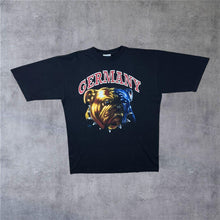 Load image into Gallery viewer, Vintage 90’s Germany Bulldog Souvenir Graphic Single Stitch Black T-Shirt
