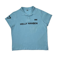 Load image into Gallery viewer, HELLY HANSEN Big Logo Spellout Graphic Short Sleeve Polo Shirt

