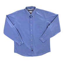 Load image into Gallery viewer, Tommy Hilfiger &quot;Super Chambray&quot; Classic Blue Cotton Blend Long Sleeve Button-Up Shirt
