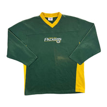 Load image into Gallery viewer, Early 00&#39;s NFL GREEN BAY PACKERS Football Embroidered Logo V-Neck Sweatshirt
