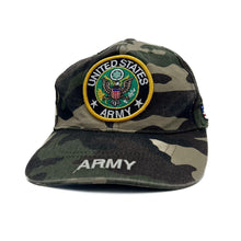 Load image into Gallery viewer, Vintage UNITED STATES ARMY Embroidered Patch Camo Print Military Baseball Cap
