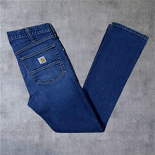 Load image into Gallery viewer, Carhartt "Straight Fit" Classic Blue Denim Regular Straight Leg Jeans
