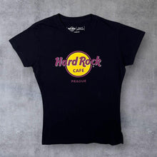 Load image into Gallery viewer, Hard Rock Cafe "Prague" The Original Tee Souvenir Logo Graphic Black T-Shirt
