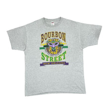 Load image into Gallery viewer, Vintage 90&#39;s Anvil BOURBON STREET &quot;New Orleans&quot; Souvenir Spellout Graphic T-Shirt
