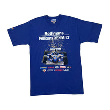 Load image into Gallery viewer, Vintage 90&#39;s ROTHMANS WILLIAMS RENAULT Formula One F1 Spellout Graphic T-Shirt
