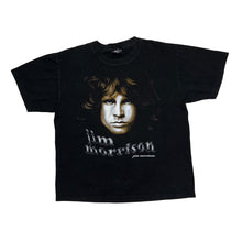 Load image into Gallery viewer, Early 00’s JIM MORRISON The Doors Tribute Graphic Blues Psych Rock Band T-Shirt

